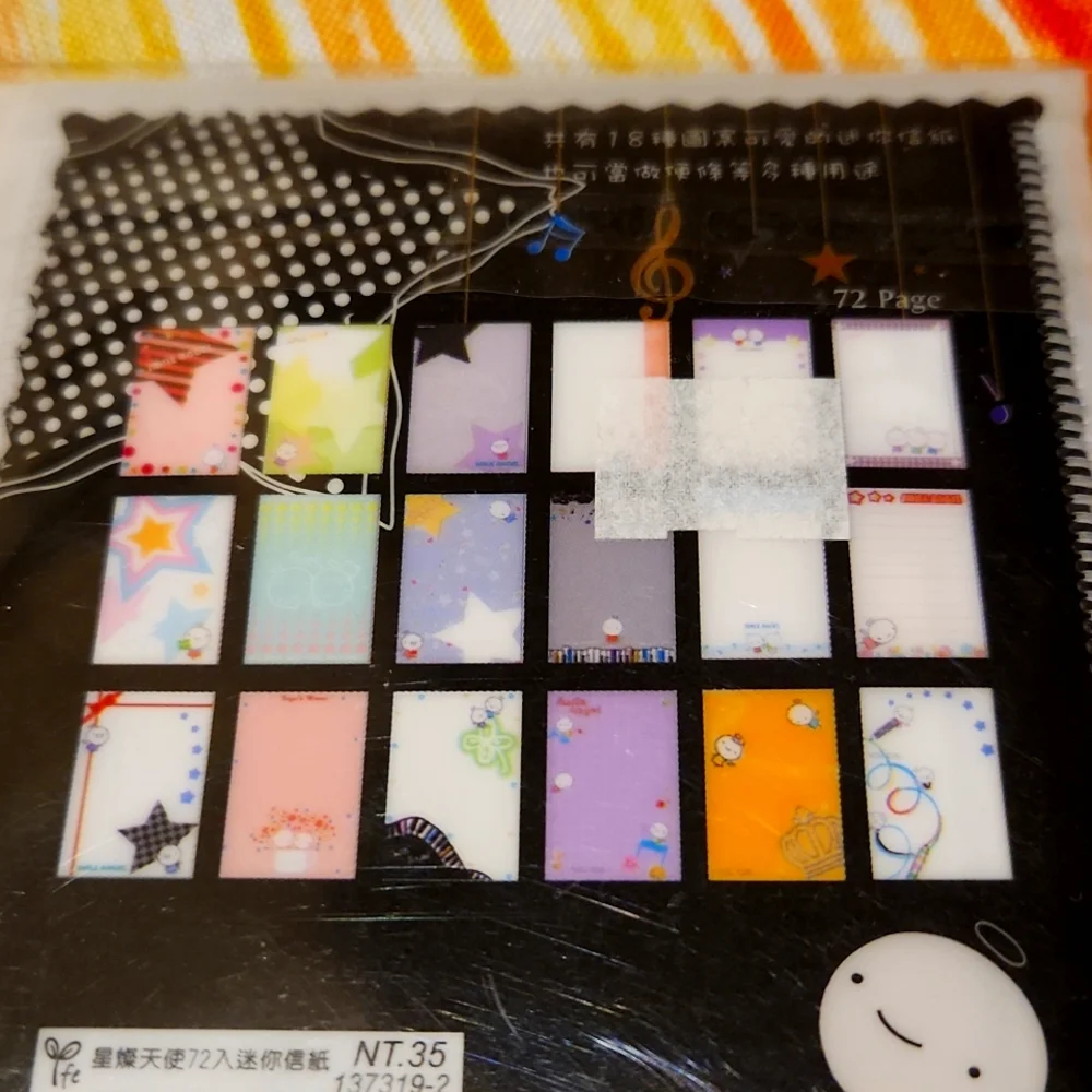 Notesheets, different designs- 288 ct!